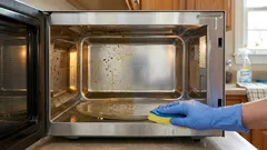 Lepivé usadeniny a nepríjemný zápach? Tu je návod, ako vyčistiť mikrovlnnú rúru za 5 minút.