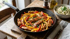 Morčacie soté s paprikou za 15 minút – ľahká večera z jednej panvice